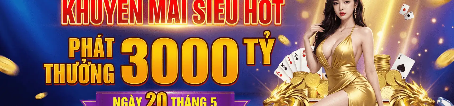 Banner nhận thưởng liền tay  cho thành viên mới